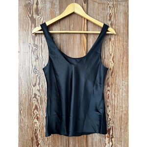 asos satin tank size 4